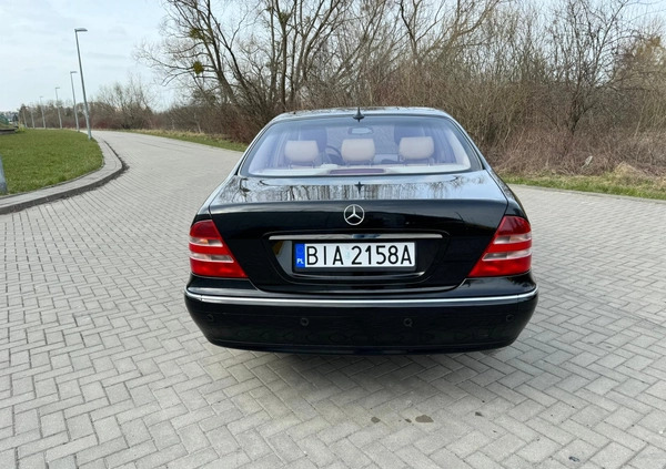 Mercedes-Benz Klasa S cena 34900 przebieg: 162000, rok produkcji 2000 z Białystok małe 781